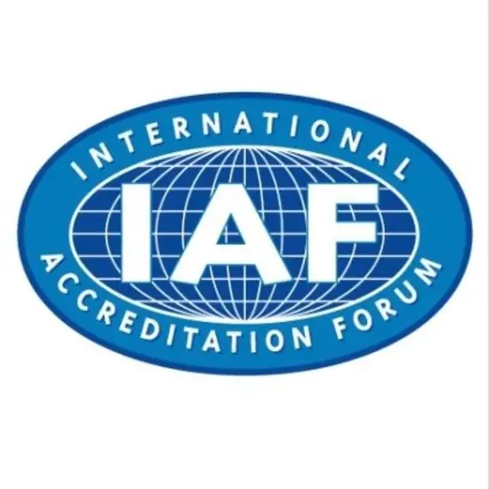 iaf accredited iso 9001 2015 certification